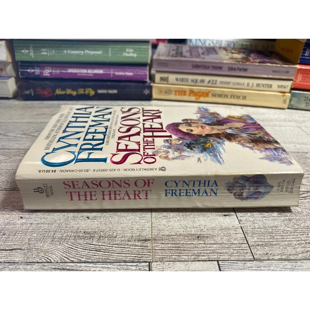 Seasons of the Heart‎ Cynthia Freeman Paperback Historical Romance Novel 1986